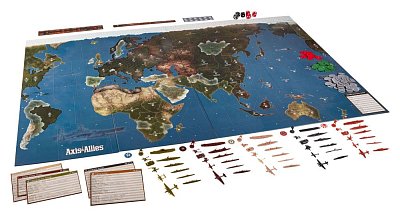 Desková hra Avalon Hill Axis & Allies 1942 anglicky - Vážně poškozený obal